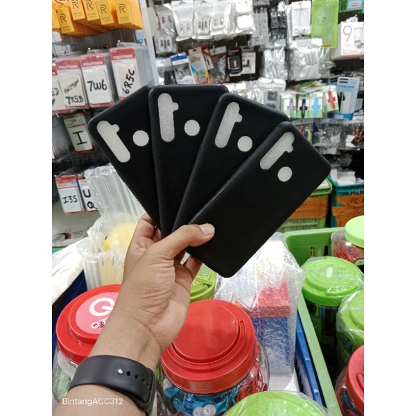 SLIM BLACK / SLIKON HITAM / SLIMMATE type (REALME)