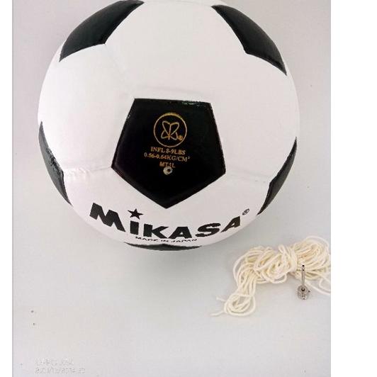 Penjualan Terbanyak.. BOLA SEPAK/BOLA KAKI/BOLA MIKASA HITAM PUTIH SIZE 5