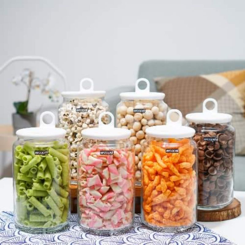 Toples Kaca Premium - Ukuran 750ml - Toples Arcopal Rondo - DDC - by.dinakatarina