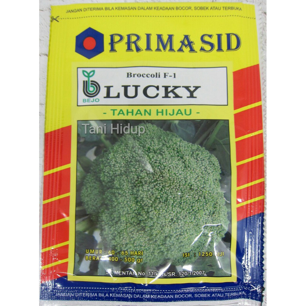Benih Brokoli Lucky 1250 biji - Primasid