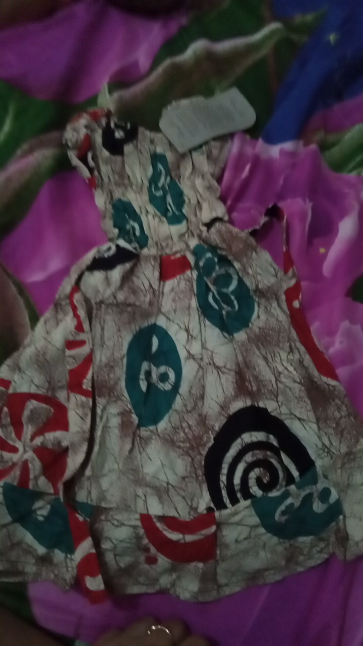 Dress Batik Anak / Daster Batik Balon Anak Usia 6 Bulan Sampai 7 Tahun