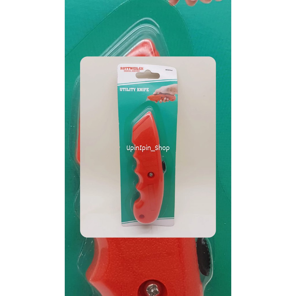 

Pisau Cutter Pegangan Plastik Knife Utility Piso Kater Pemotong
