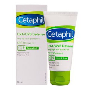 Cetaphil UVA / UVB Defence SPF 50 Isi 50 mL / Sunscreen / Sunblock