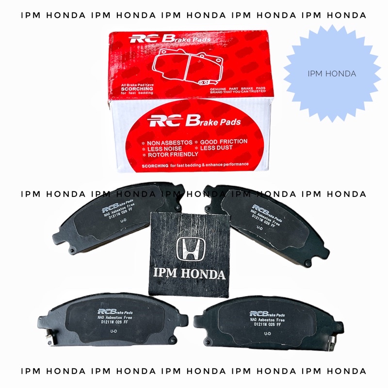 45022 SJK Brake Pad Kampas Rem Depan Honda Elysion 2005 2006 2007 2008 2009 2010 RCB TRW Compact