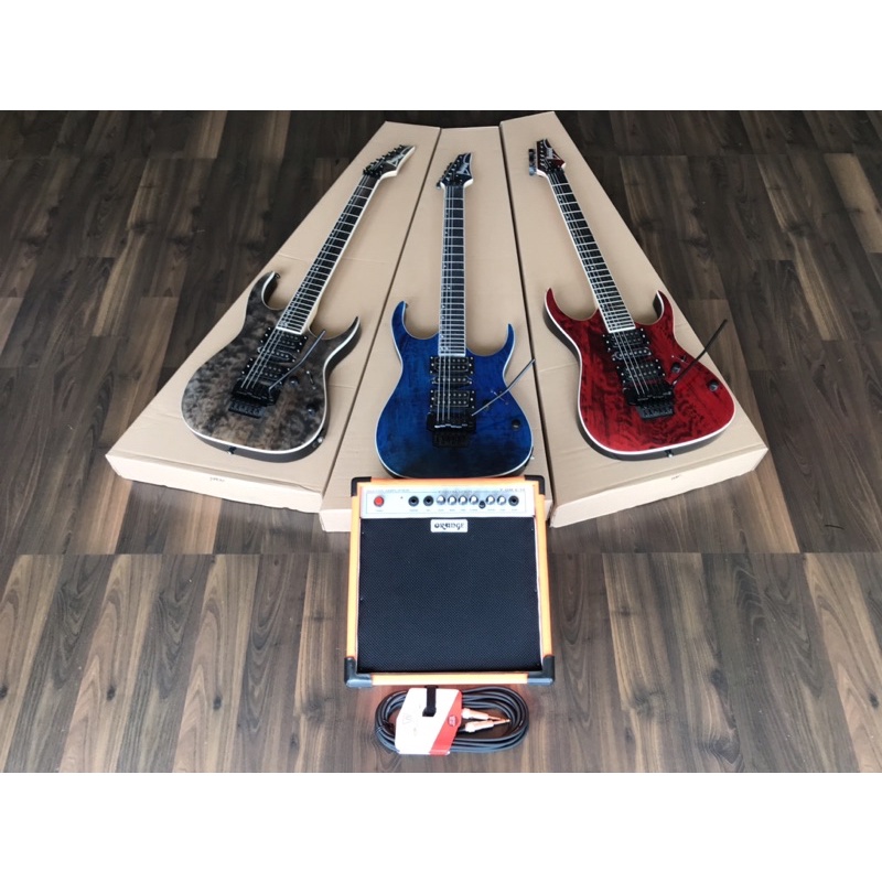 Paket Gitar Ibanez Premium & Ampli 8 Inch