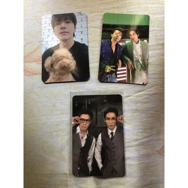 DONGHAE EUNHYUK PHOTOCARD OFFICIAL