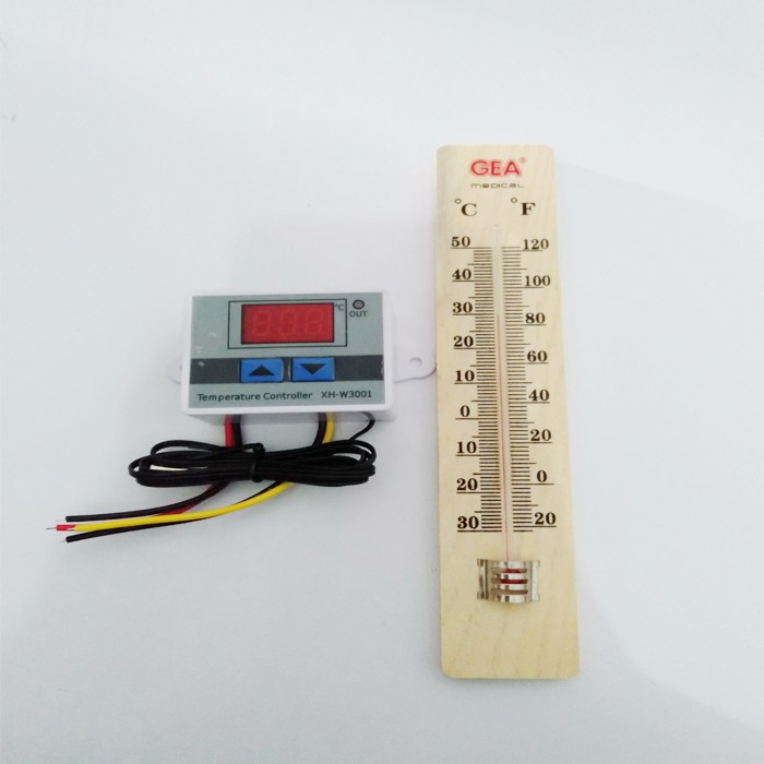 Paket Termostat Digital XH Termometer Mesin Tetas Telur Full Otomatis / mesin penetas telur otomatis