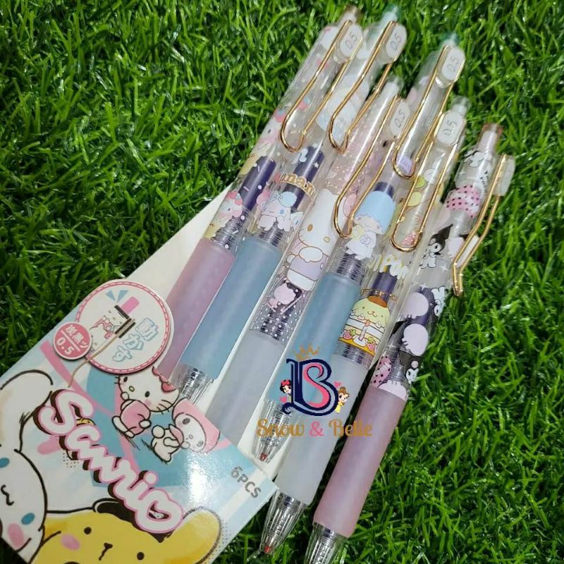 

(snowandbelle) set pen sanrio