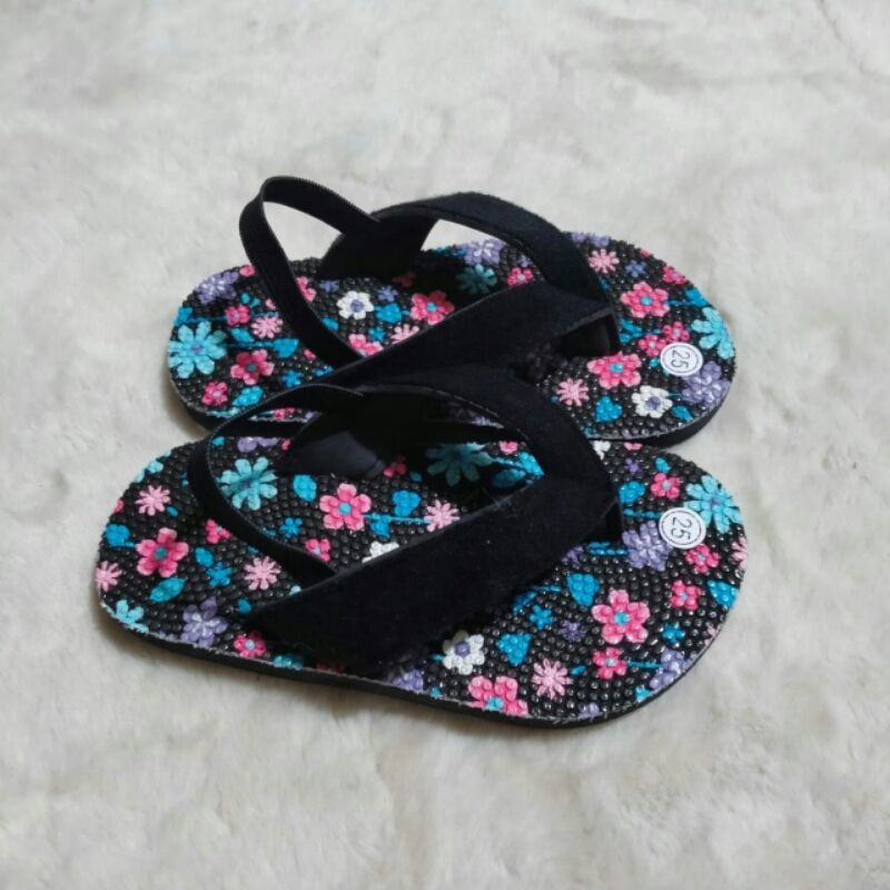 sandal baby flower