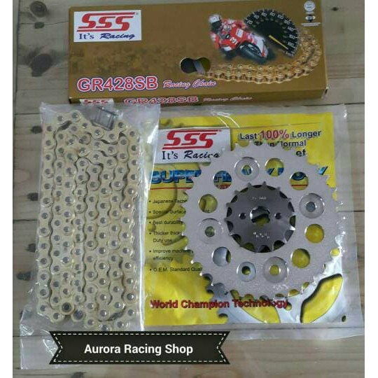 GirSet | GearSet SSS [428] Supra X 125 | Blade New | Revo Absolute