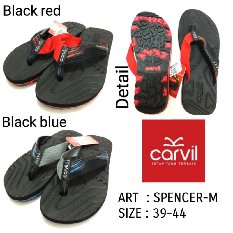 SANDAL JAPIT COWOK CARVIL SPENCER SIZE 39-44