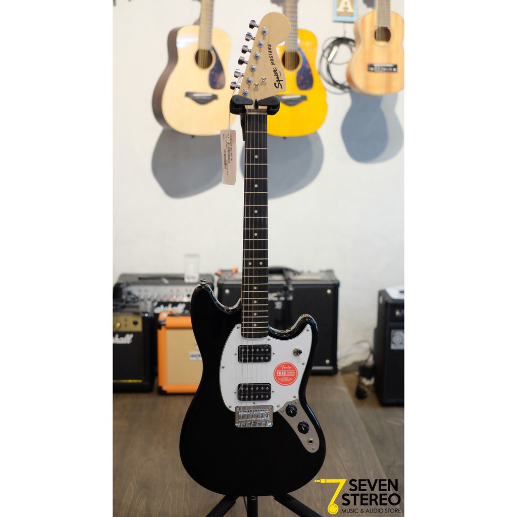 Squier Bullet Series Mustang HH Black