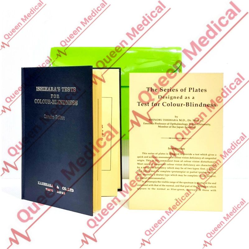 Buku Buta Warna Isihara Ishihara 14 plate