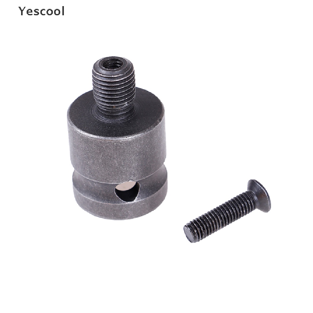 Yescool Adapter Konverter Kunci Pas 3 / 8-24UNF keyless 3 / 8 &quot;Dengan Sekrup