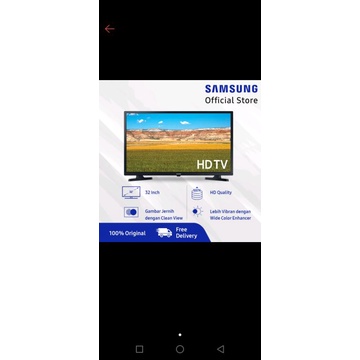 tv led Samsung 32" second full set baru di pake 5 bulan masih mulus