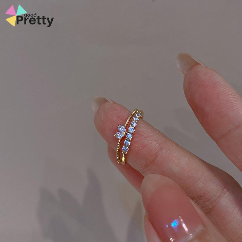 Cincin Jari Telunjuk Desain Hati Ukuran Kecil Untuk Anak Perempuan - PD