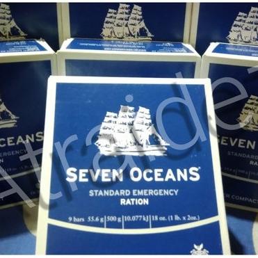 BARU Ration Food SEVEN OCEANS | Makanan Darurat Di Sekoci & Rakit Penolong