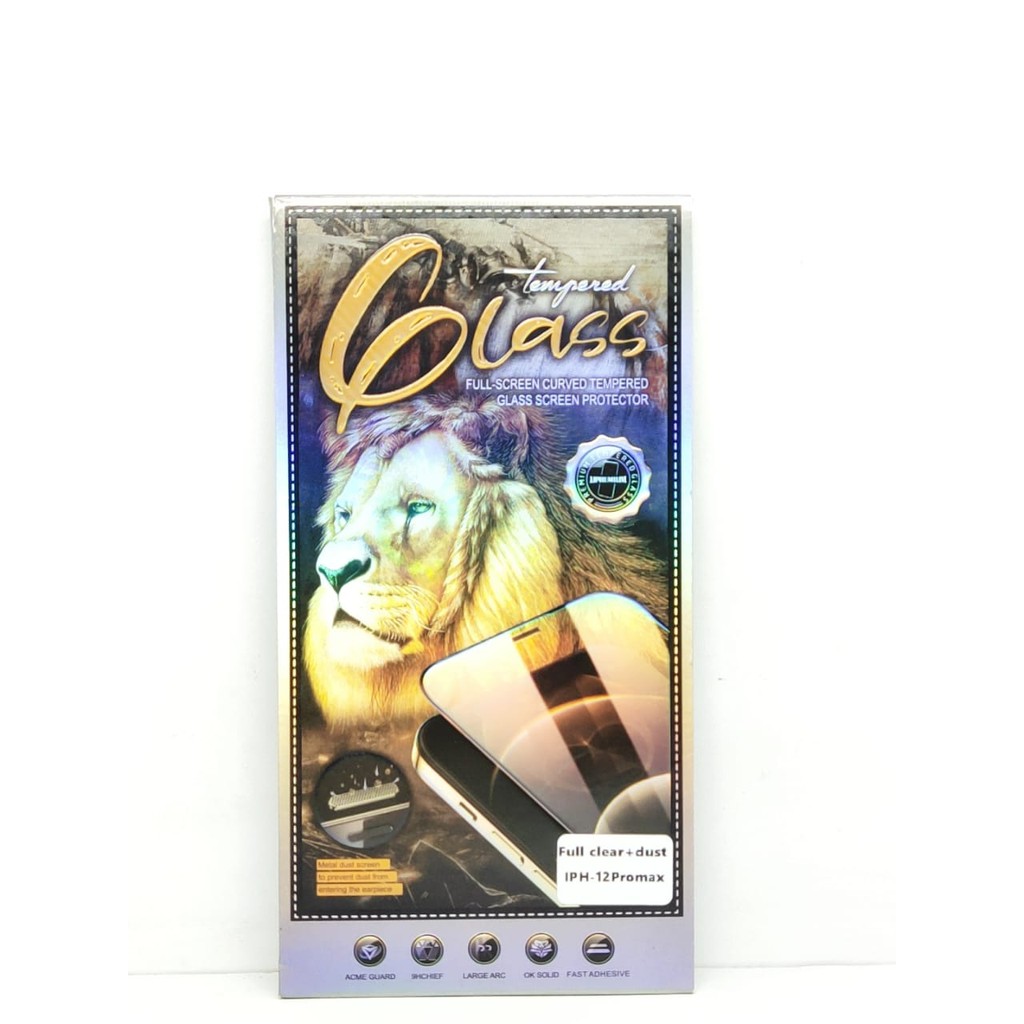 Curved FULL CLEAR 9H iPhone 12 Pro Max 6.7 inch Tempered Glass Premium Super Glass Clear Full Screen