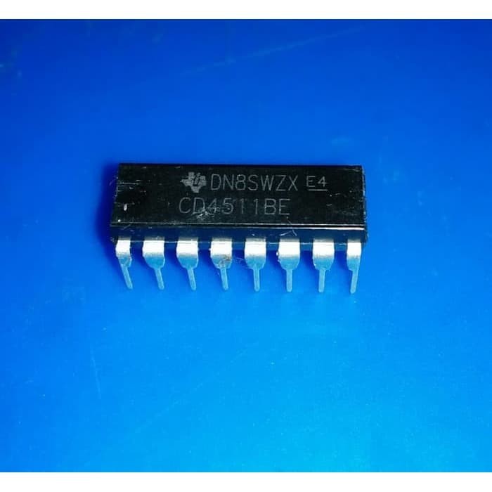 IC CD4511 BCD TO 7 SEGMENT DECODER DRIVER CD 4511