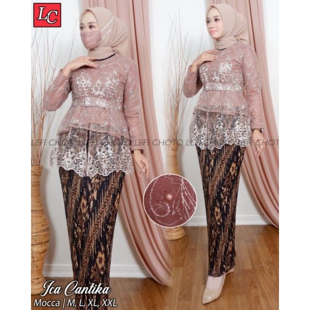 Kebaya Tunik / Tunik Brokat / Kebaya Modern / Kebaya tile / Kebaya Favorite / Batik Couple