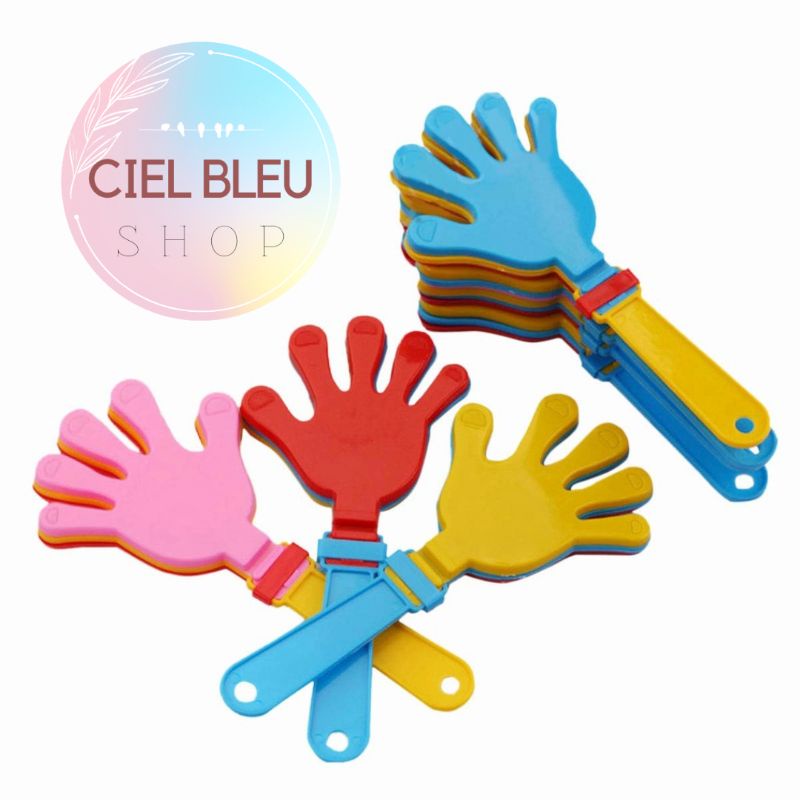 Mainan Tepuk Tangan Mini / Hand Clapper Toy Aneka Warna