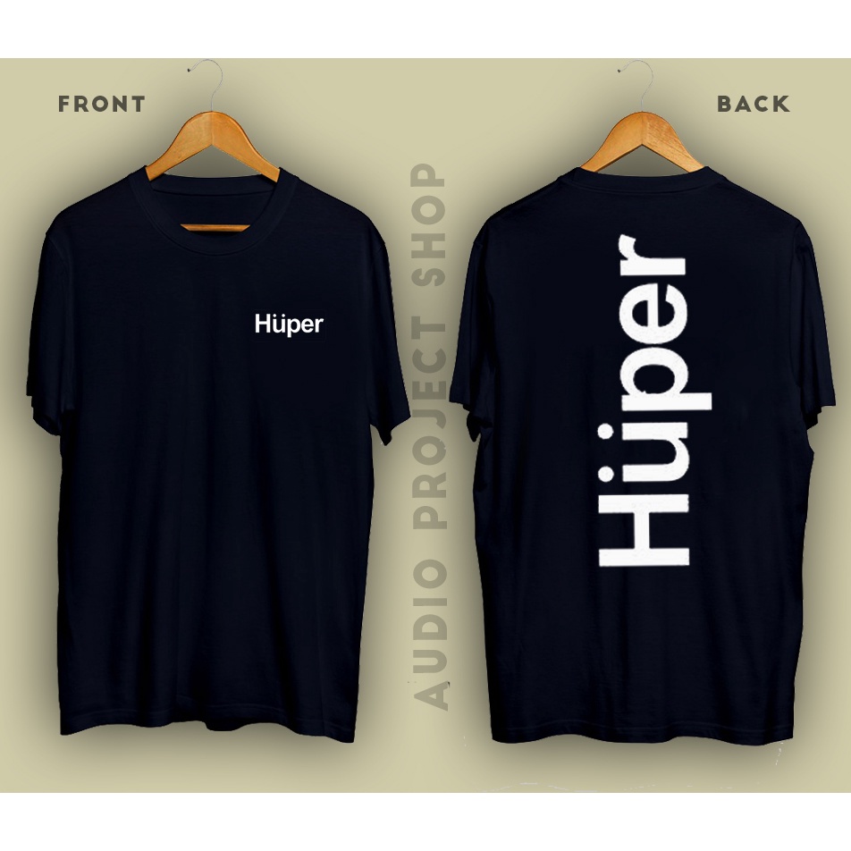 kaos huper audio pro sound system baju audio crew keren
