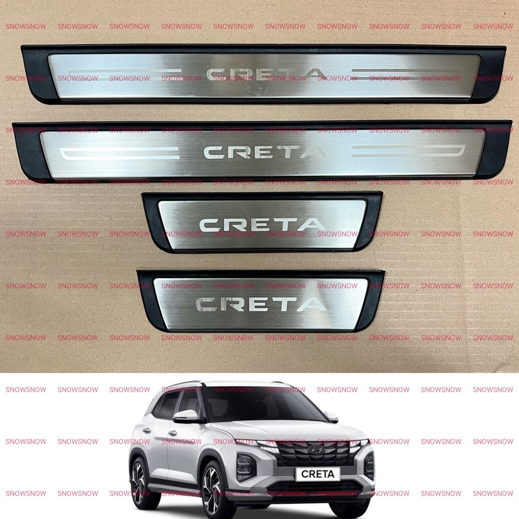 Sillplate Samping Hyundai Creta 2022 Activo Lampu LED Non