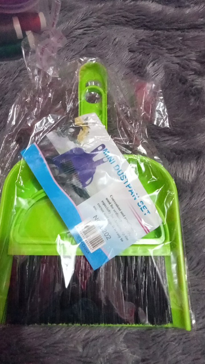 Sapu Mini Set Dengan Serok Cikrak Ukuran Kecil