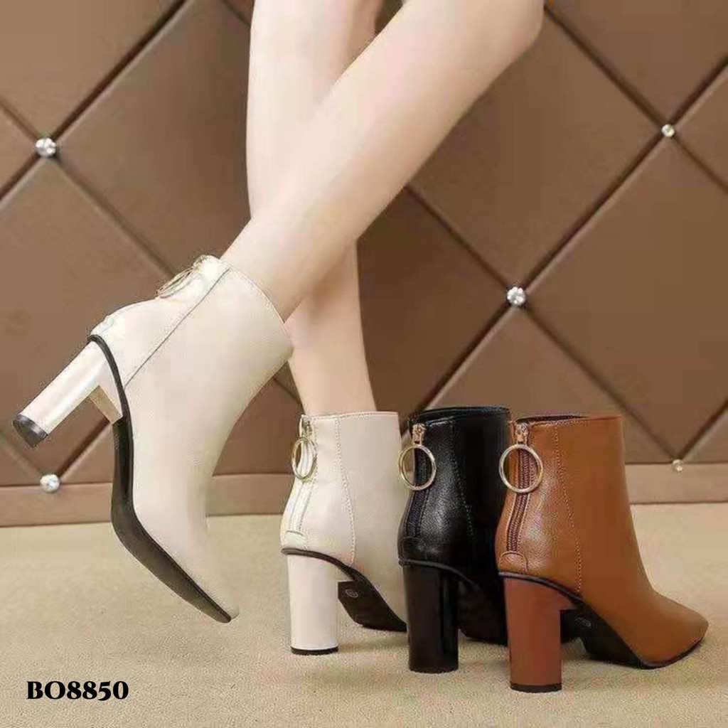 HS /  Sepatu Boots Wanita Hak Tinggi Fashion Premium Quality 234