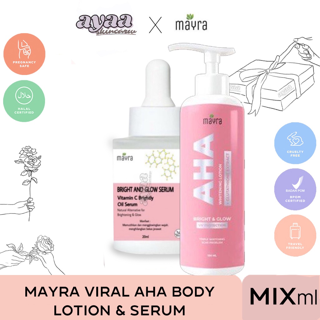 [NEW PACKAGING] MAYRA SERUM BRIGHT AND GLOW