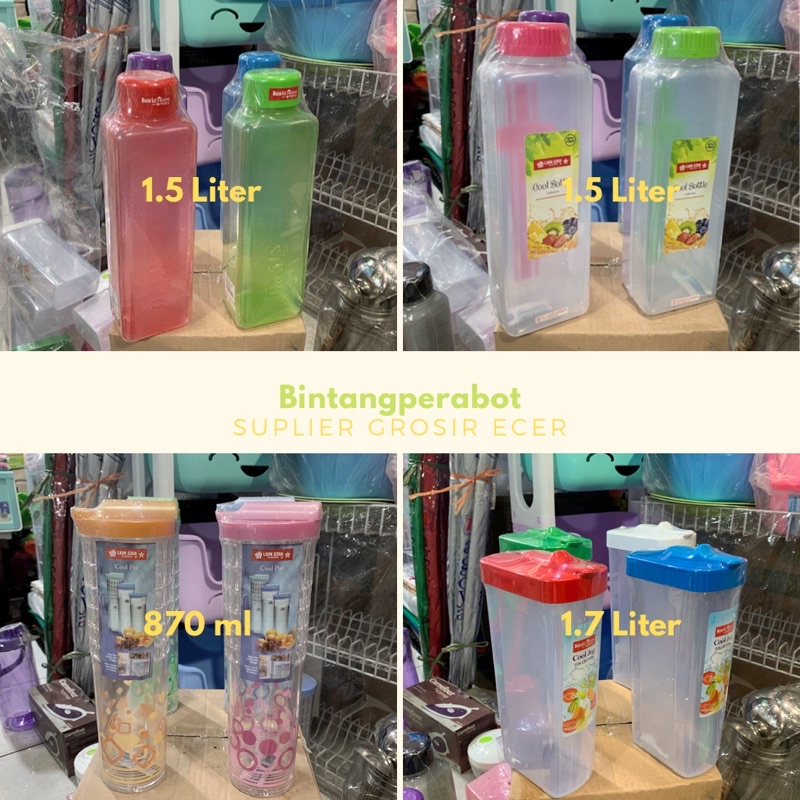 Lion Star - Tempat Botol Air Minum Kulkas / Botol Kulkas / Botol Minum Jumbo / Cool Pot / Cool Bottl