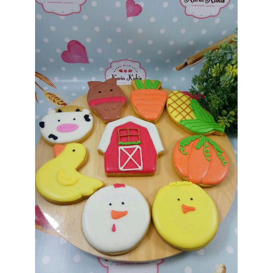 

Hot Item Kukis Hias, Kukis Karakter, Fancy Cookies, Hampers Farm