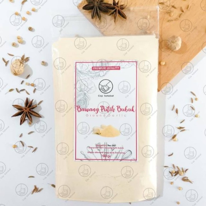 

Dijual Bawang Putih Bubuk 100gr / Ground Garlic / Rempah / JSR 100% PREMIUM Terlaris