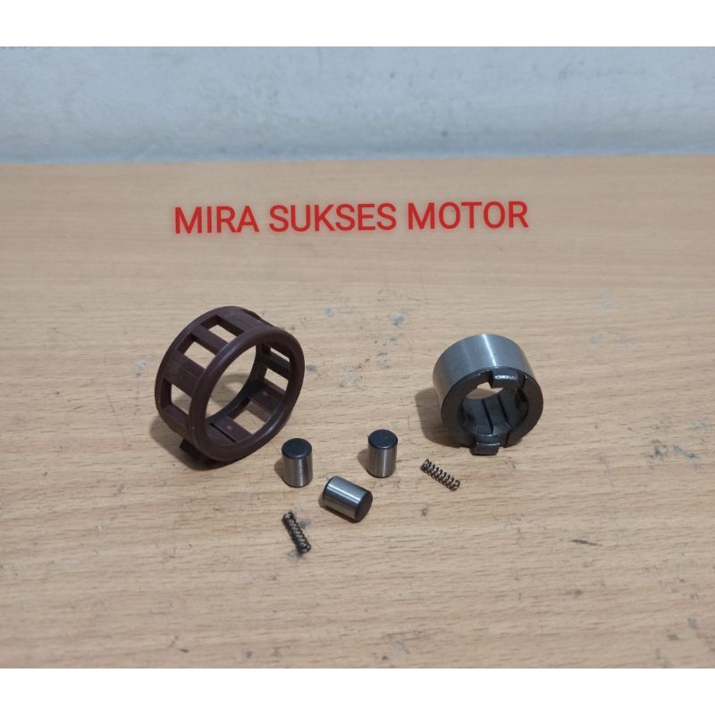 BENTENGAN KOPLING CAGE ASSY SATRIA 2TAK HIU LUMBA SET
