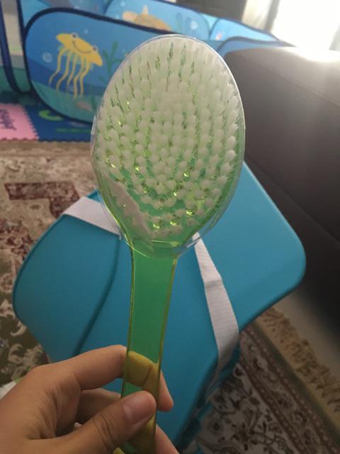 Gregorio Panjang Ditangani Tubuh Mandi Shower Kembali Scrubber Sikat Pijat Kulit Alat Pembersih