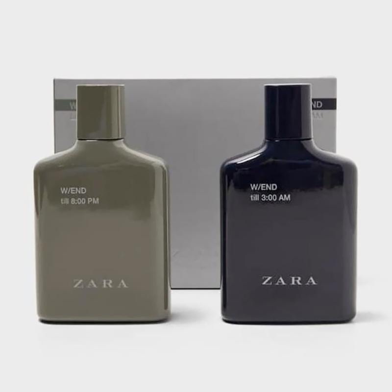 Parfum Ori Pria Zara W/End Till 8.00 PM + Zara W/End Till 3.00 AM For Men EDT 100ml