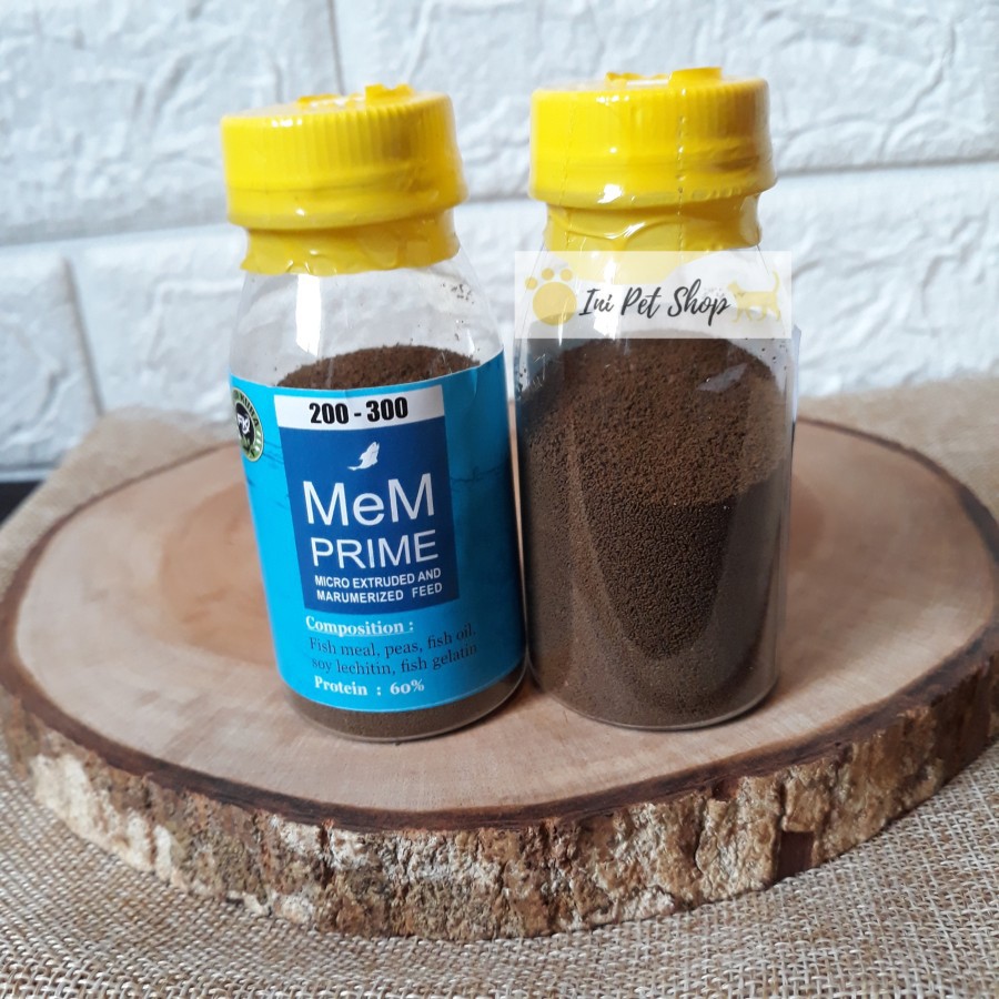 PELET MEM PRIME 200-300  50GR | Pakan Ikan