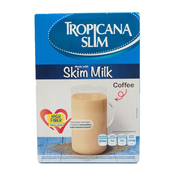 Jual Tropicana Slim Skim Milk Coffee Gr Susu Bubuk Rasa Kopi