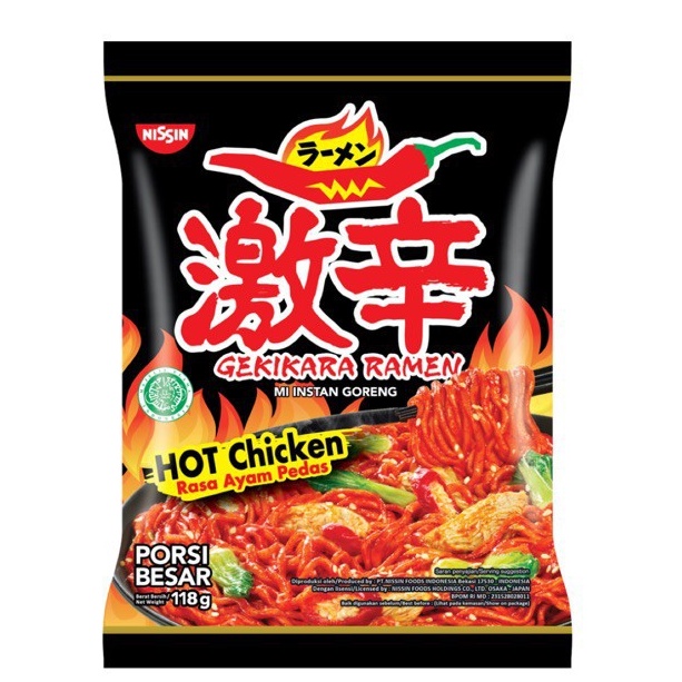 

GEKIKARA RAMEN EXTRA PEDAS GORENG PORSI JUMBO 118Gr MIE INSTAN KOREA Ori