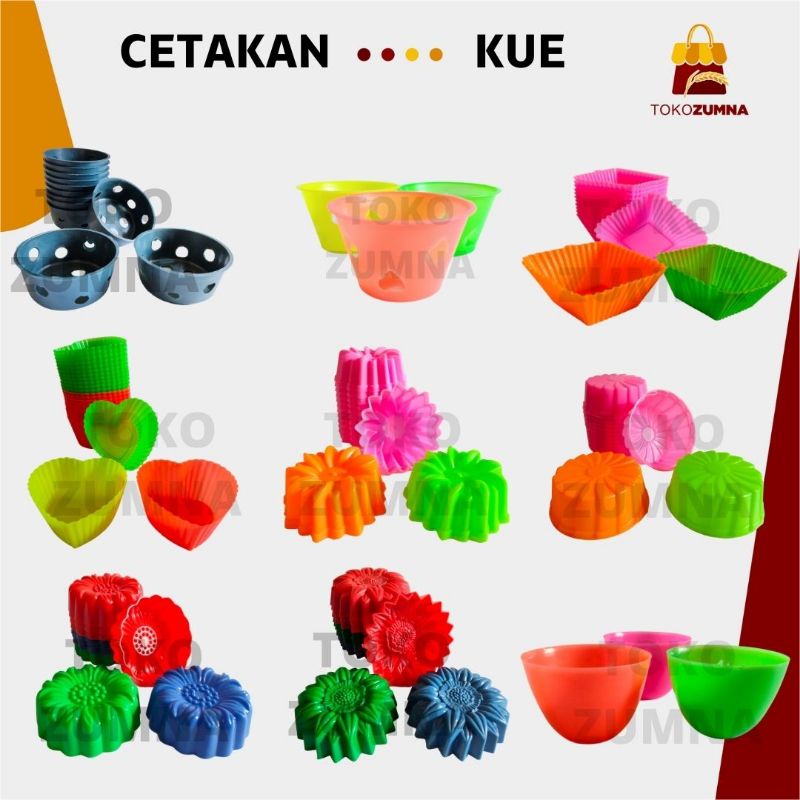 Cetakan Kue Bunga Sepatu / Cetakan Puding Bunga Matahari / Kue Talam / Cetakan Roti Kukus