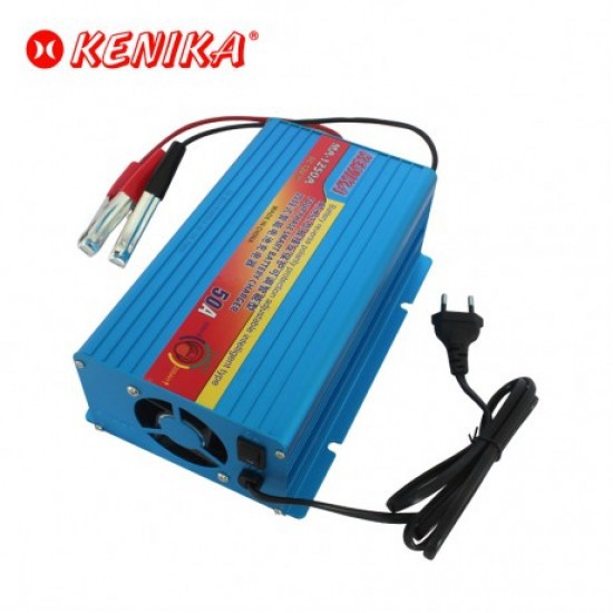 INTELLIGENT BATTERY CHARGER-KENIKA MA 1250A INTELLIGENT BATTERY CHARGER 12V 50A