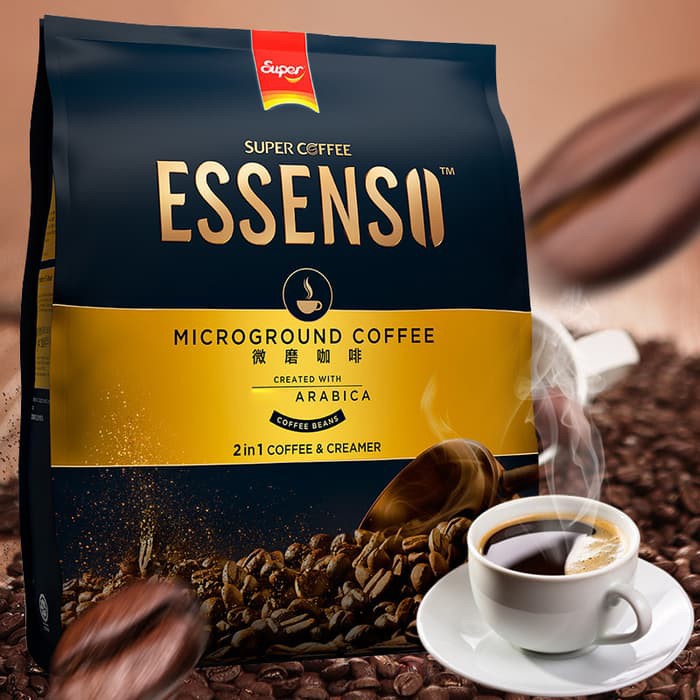 

ESSENSO MICROGROUND COFFEE 2in1 Coffee & Creamer 100% Arabica