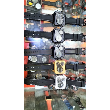 Alfa Original Triple Time Jam Pria Sport