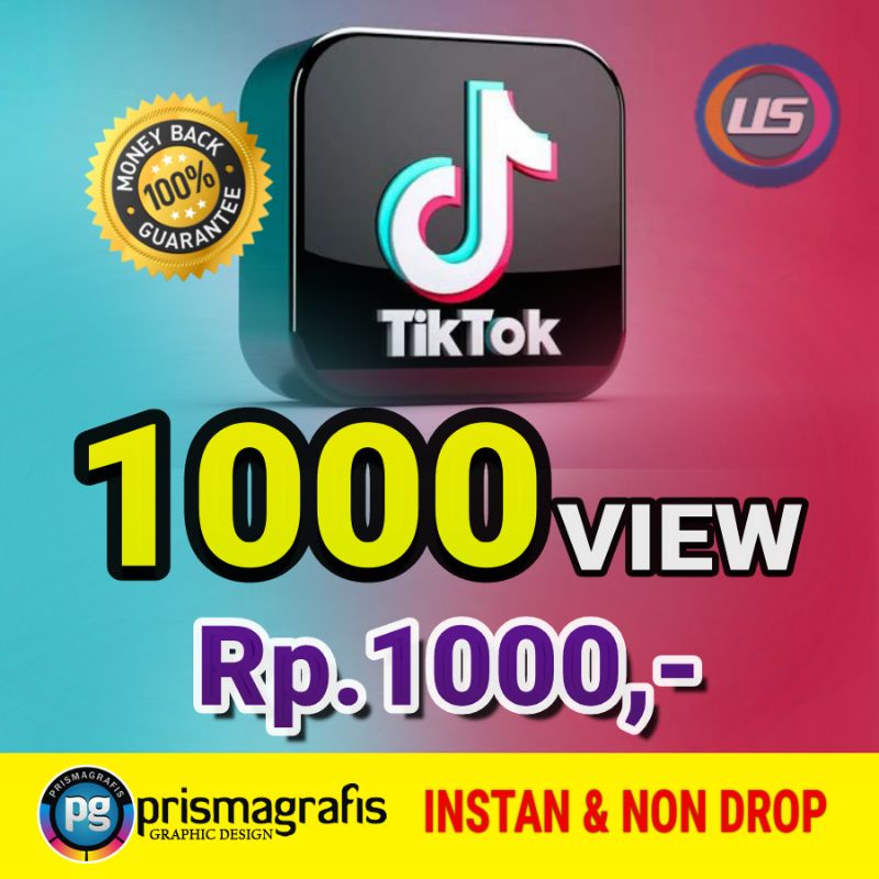 TIKTOK VIEW +1000 Murah Cepat
