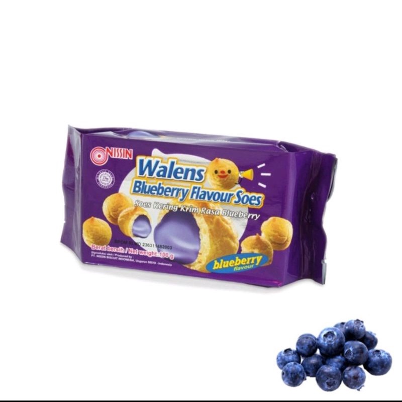 

NISSIN Wales Blueberry Flavour Soes