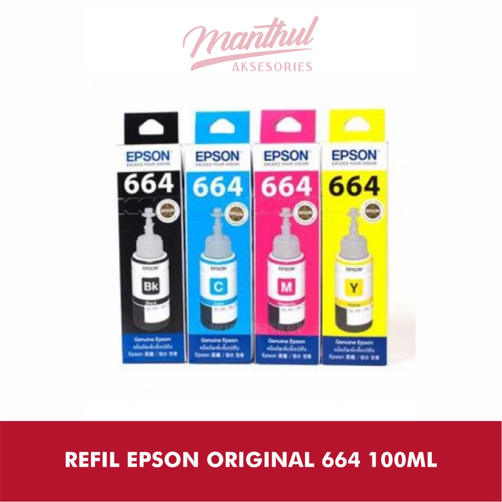 REFIL EPSON ORIGINAL 664 100ML