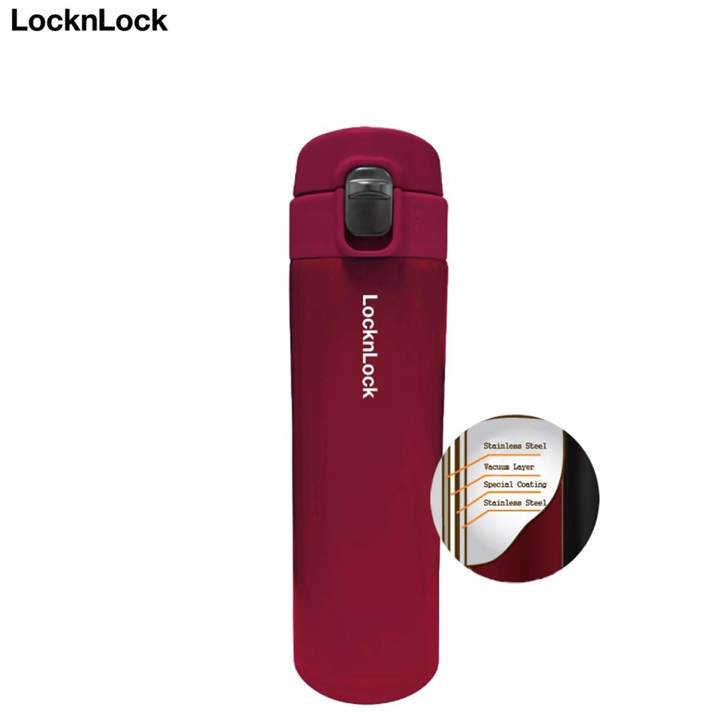 Lock & n and Lock Lock&Lock Smart Vacuum Tumbler LHC5997 Termos Stainless Steel Botol 470ml 470 ml