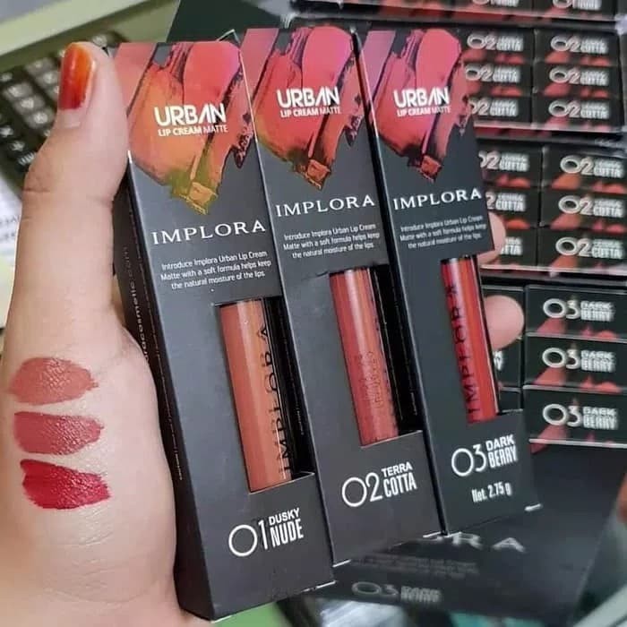 Lip Cream Implora no 1,2,3