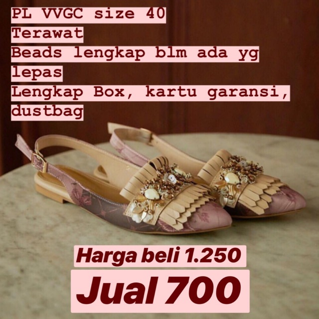 Pvra x Ria Miranda Chloe Sekar size 40 fit to 39
