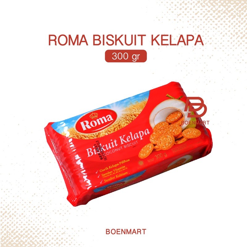 

roma biskuit kelapa 300 gr